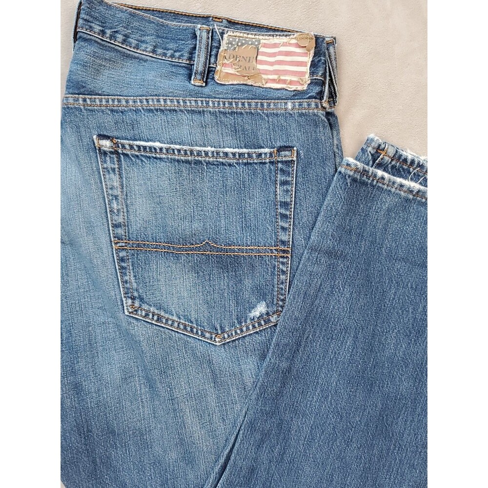 Denim & Supply Ralph Lauren | Men's 44x32 | Tapered Straight Distressed Jeans